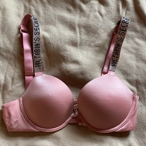 Victoria’s Secret Shine Strap Push Up Bra 34B Bling 💋